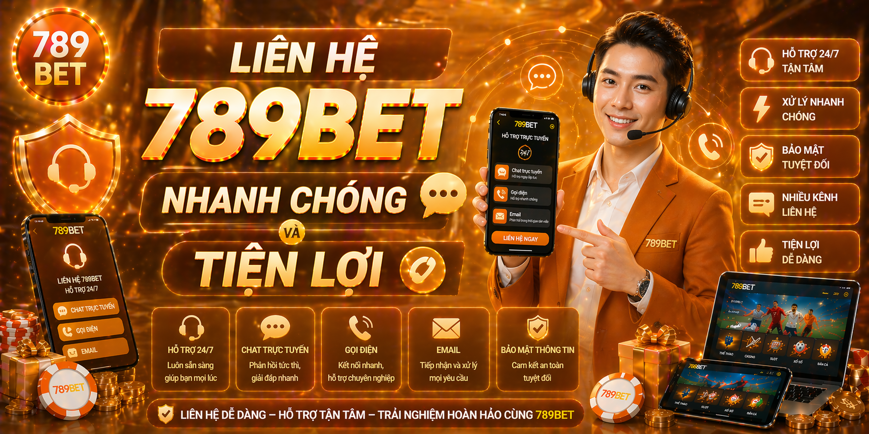 Liên hệ 789bet nhanh chóng và tiện lợi